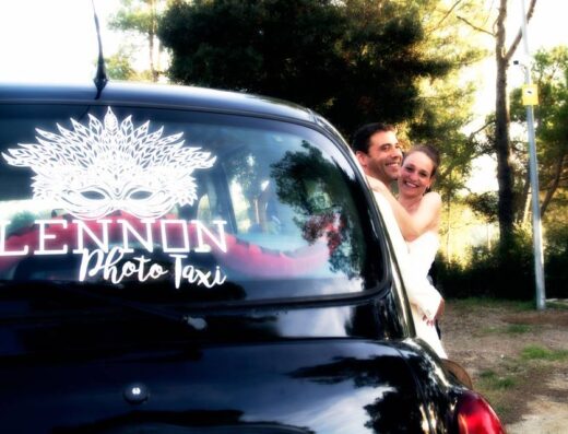 Lennon Photo Taxi Barcelona