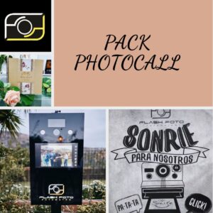 Pack Photocall 3 Horas – Fotomatón & Álbum & Photocall genérico